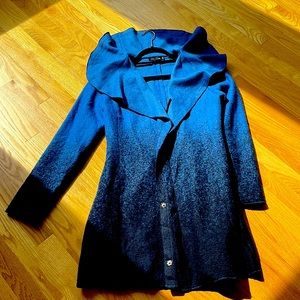 NWT Nic and Zoe ombré coat